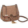 Bulldog Cases - Cross Body Style Purse with Holster - Brown