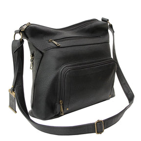 Bulldog Cases - Cross Body Purse with Holster - Black
