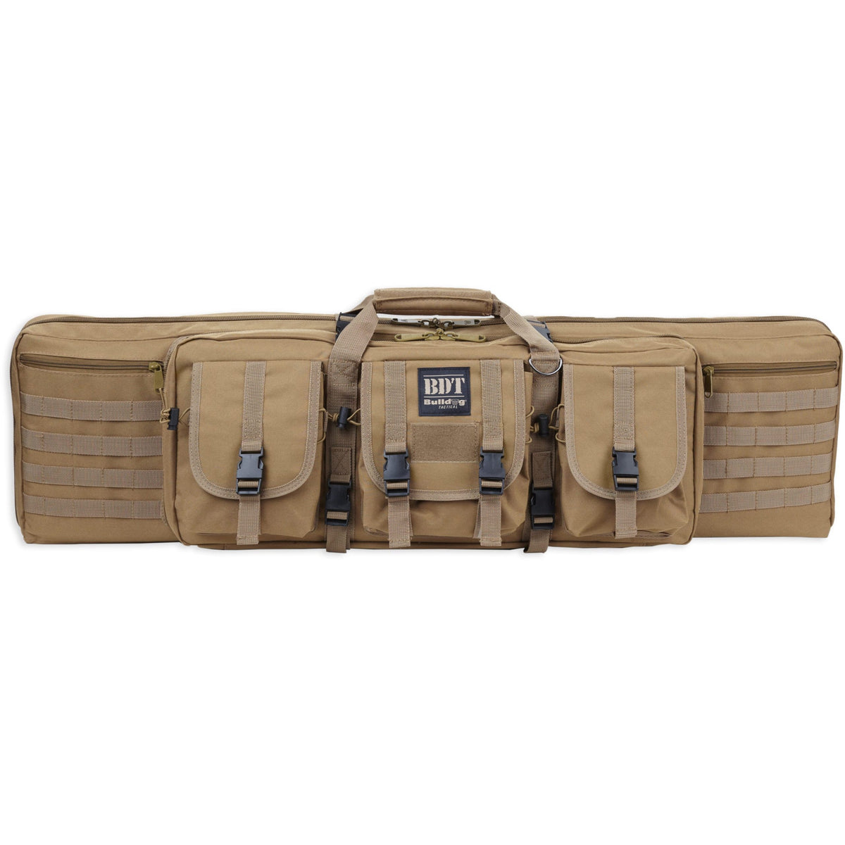 Bulldog Cases - Deluxe 36" Single Tactical Rifle Case - Seal Gray