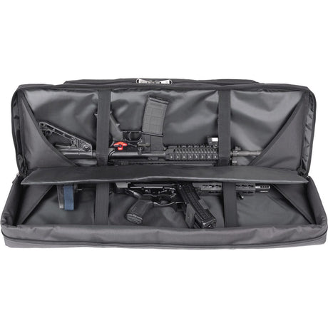 Bulldog Cases - Deluxe Double Tactical Rifle Case 36" - Black