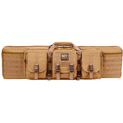 Bulldog Cases - Deluxe Double Tactical Rifle Case, Tan, 36"