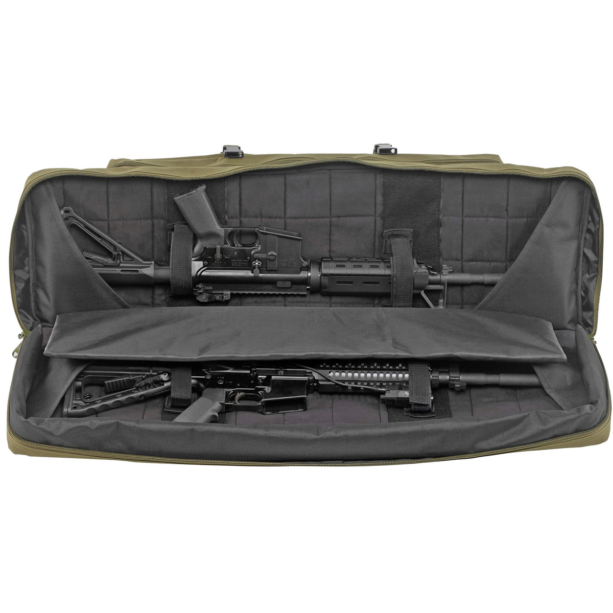 Bulldog Cases - BDT Tactical Double Rifle Bag - Green, 13" x 37"