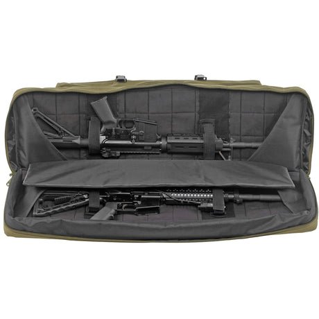 Bulldog Cases - BDT Tactical Double Rifle Bag - Green, 13" x 37"