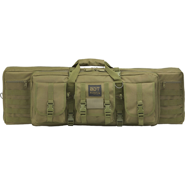 Bulldog Cases - Double Tactical Rifle Bag 13" x 43" - Green