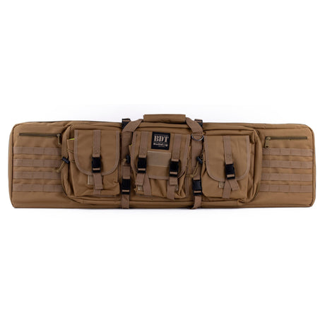 Bulldog Cases - BDT Tactical Double Rifle Bag, Tan, 13" x 43"