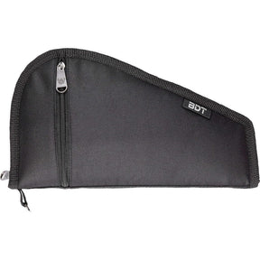 Bulldog Cases - Deluxe Pistol Case with Pocket and Sleeve - Black