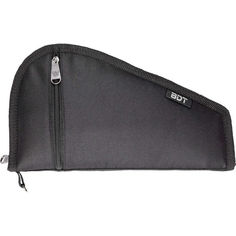 Bulldog Cases - Deluxe Pistol Case with Pocket and Sleeve - Black