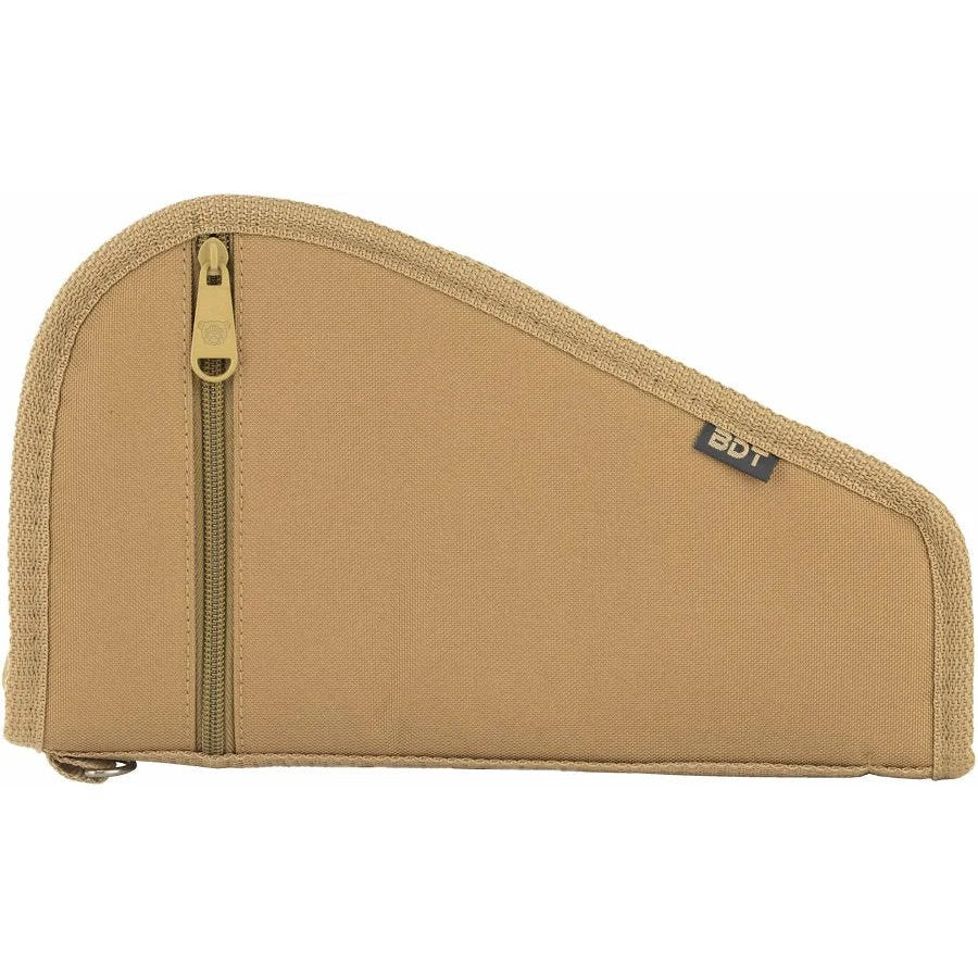 Bulldog Cases - Deluxe Pistol Case with Pocket and Sleeve - Black