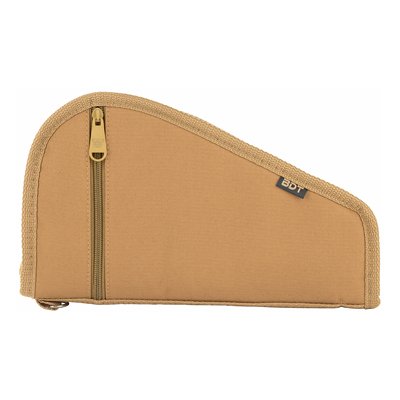 Bulldog Cases - Deluxe Pistol Case with Pocket and Sleeve - Tan