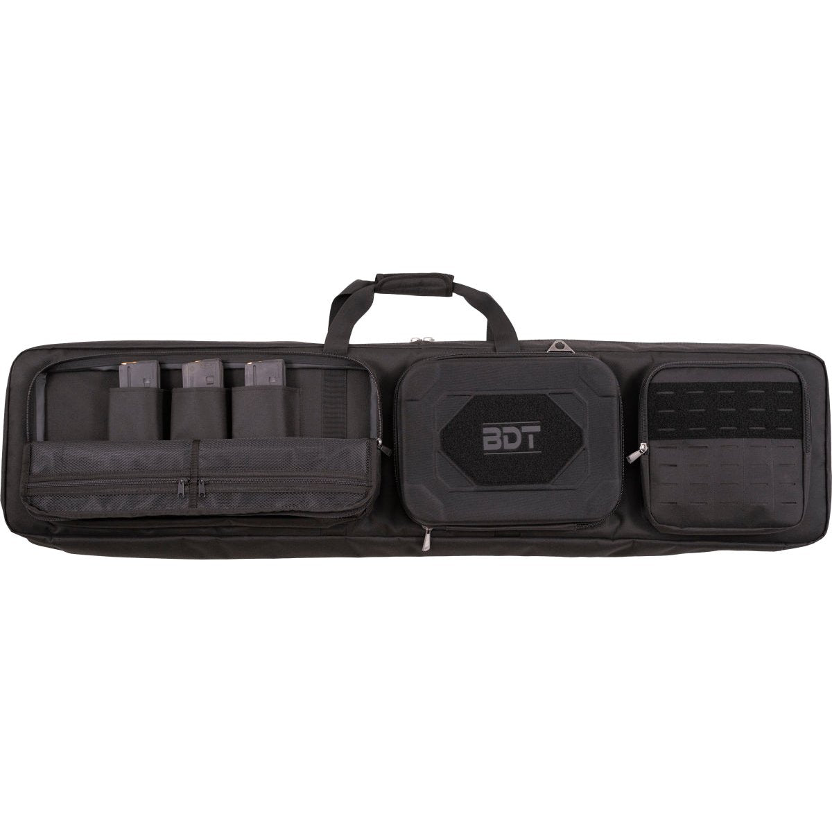 Bulldog Cases - Double Suppressor Tactical Rifle Bag 48" - Black