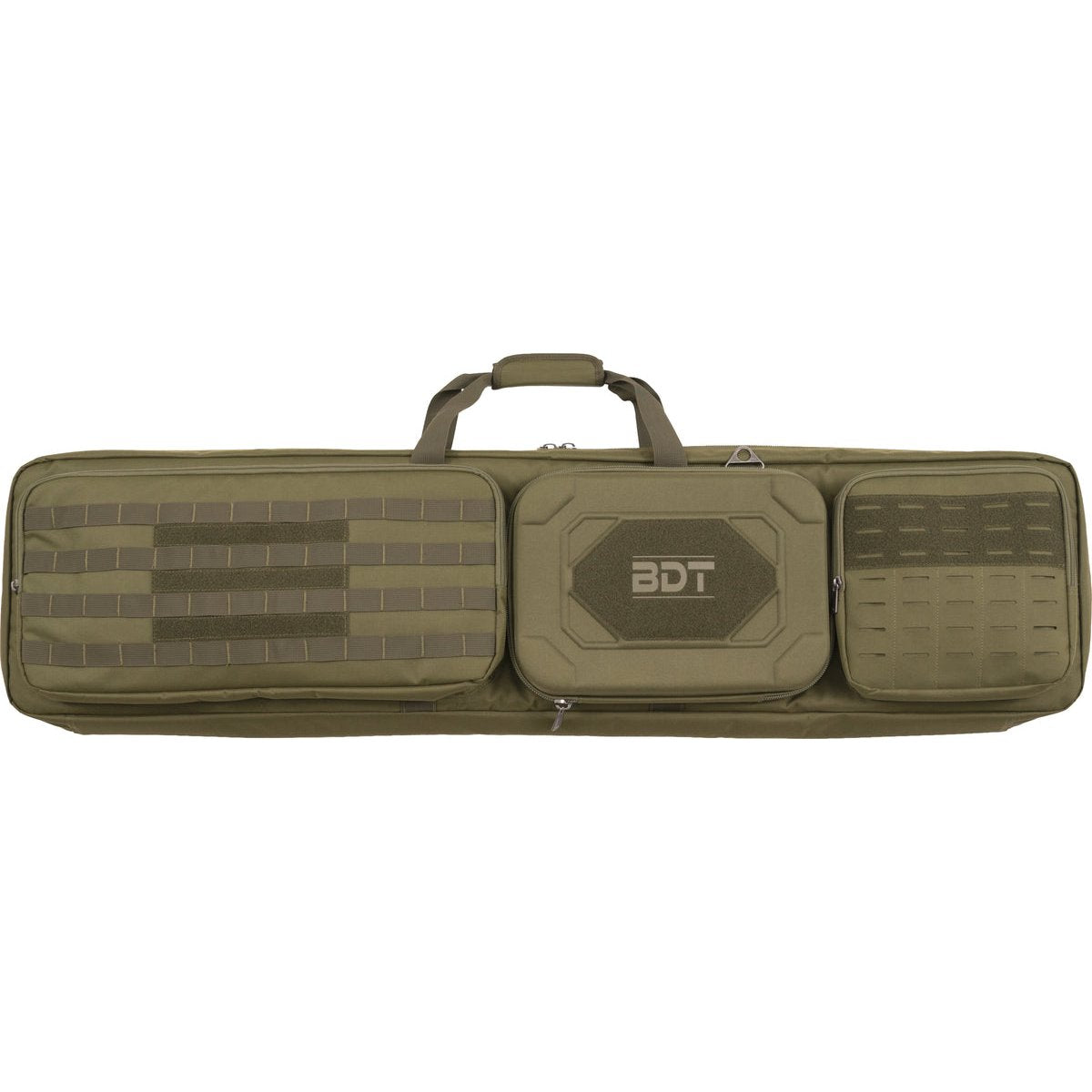 Bulldog Cases - Double Suppressor Tactical Rifle Bag 48" - Green