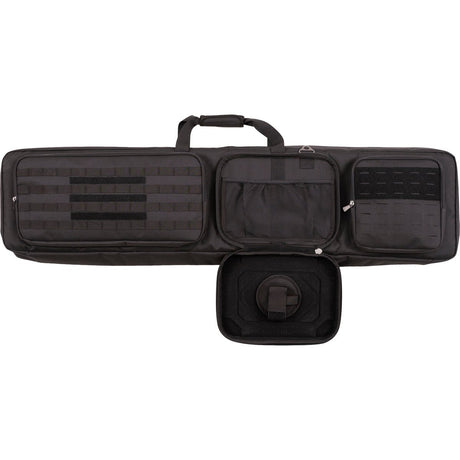 Bulldog Cases - Double Suppressor Tactical Rifle Bag 52" - Black