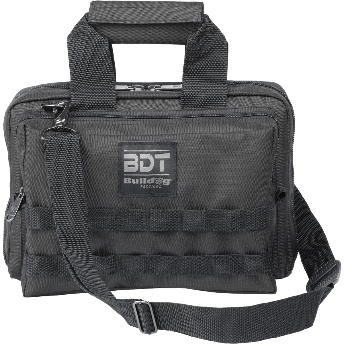 Bulldog Cases - Deluxe 2 Pistol Range Bag with MOLLE - Tan