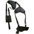 Bulldog Cases - Deluxe Shoulder Holster for Standard Autos - Black