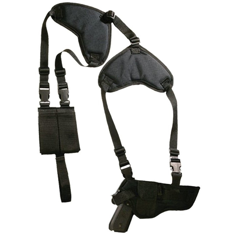 Bulldog Cases - Deluxe Shoulder Holster for Standard Autos - Black