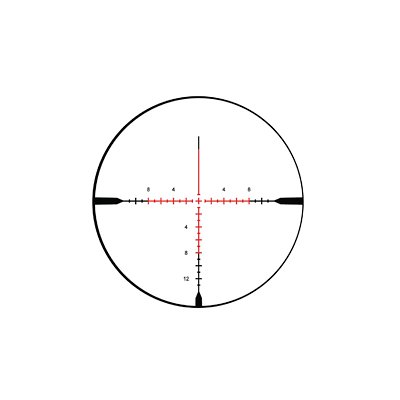 Burris Optics - Veracity 3-15x44 Plex Rifle Scope - Black