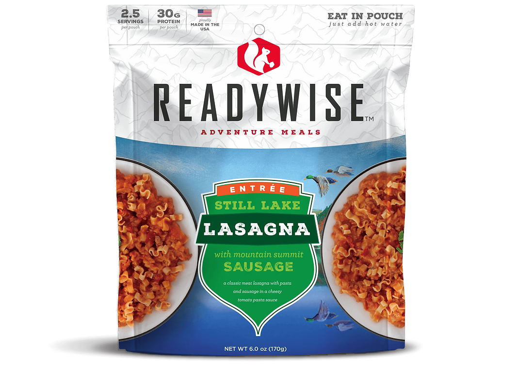 ReadyWise - 6 CT Case Still Lake Lasagna with Sausage