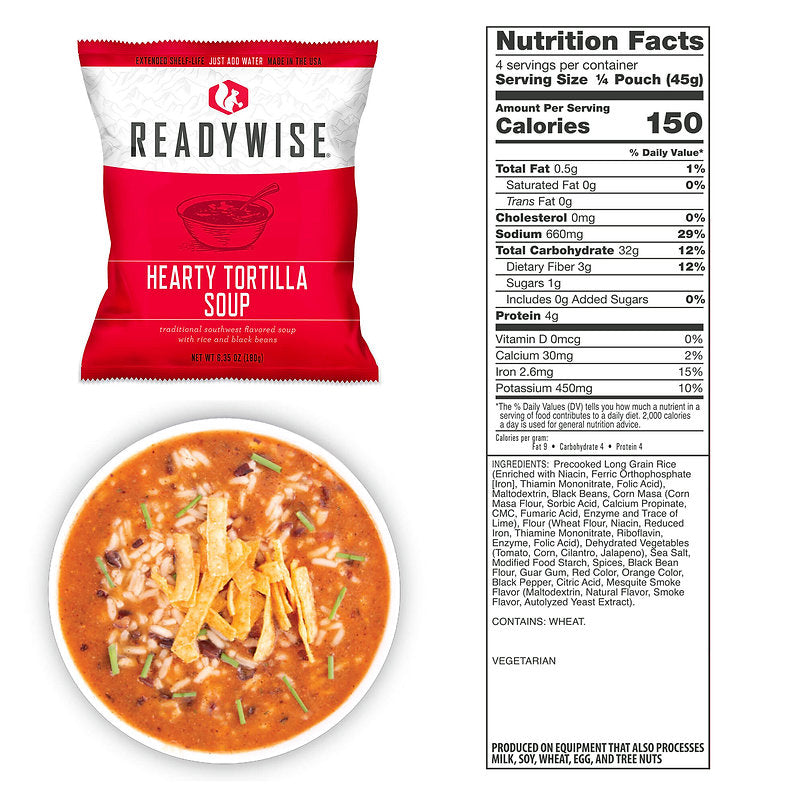 ReadyWise - 72 Hour Emergency Food Supply