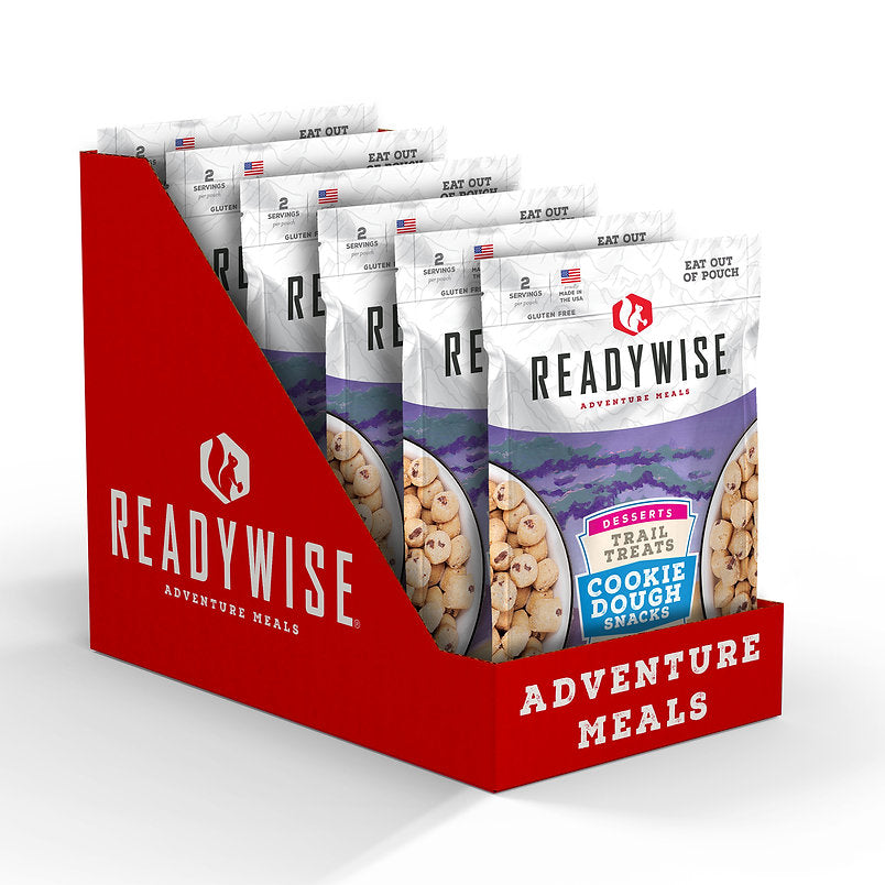 ReadyWise - 6 CT Case Trail Treats Cookie Dough