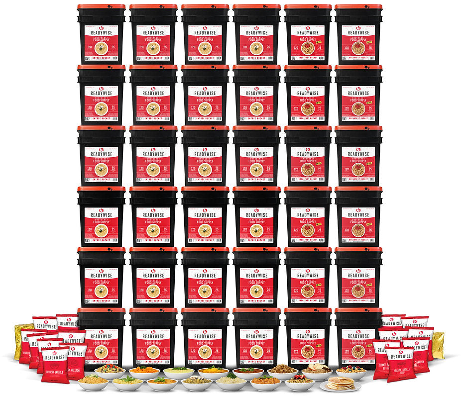 ReadyWise - 4320 Servings of Long Term Emergency Food Supply