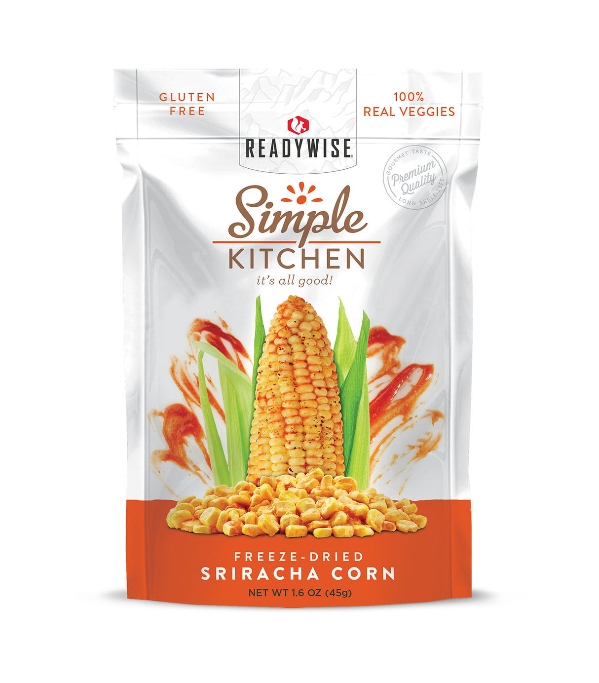 ReadyWise - 6 CT Case Simple Kitchen Sriracha Corn