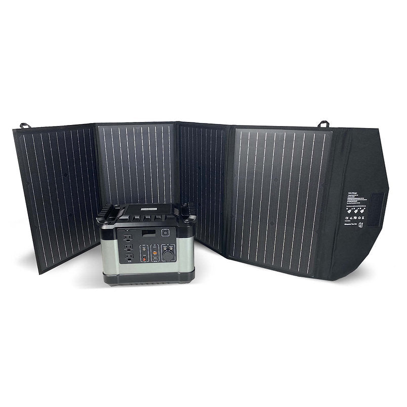 ReadyWise - Solar & Electric Powered Generator Bundle