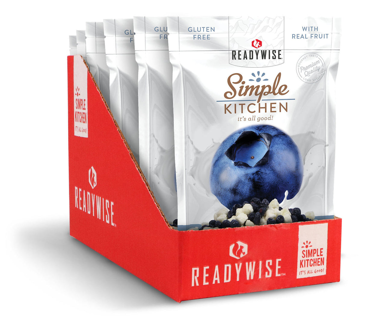 ReadyWise - 6 CT Case Simple Kitchen Blueberries & Yogurt