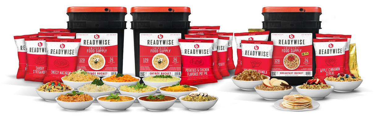 ReadyWise - 360 Servings of ReadyWise Emergency Survival Food Storage