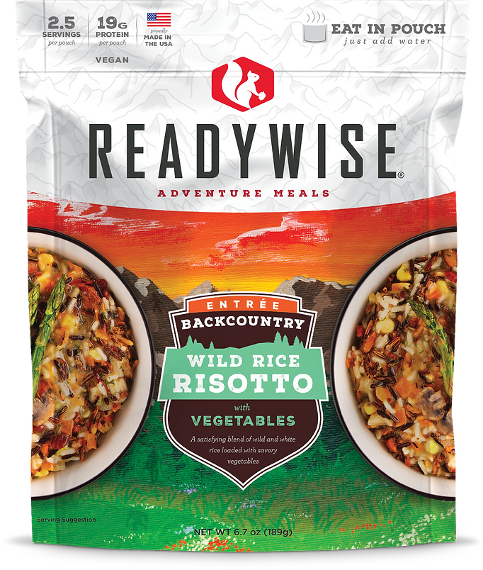 ReadyWise - 6 CT Case Backcountry Wild Rice Risotto with Vegetables