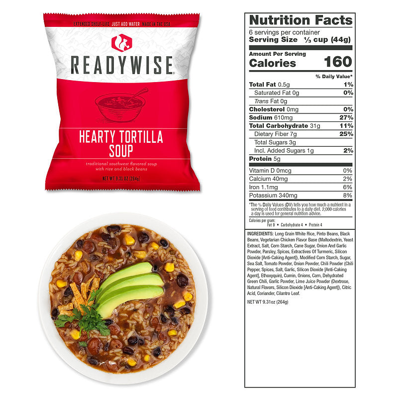 ReadyWise - 240 Serving Package of Long Term Emergency Food Supply