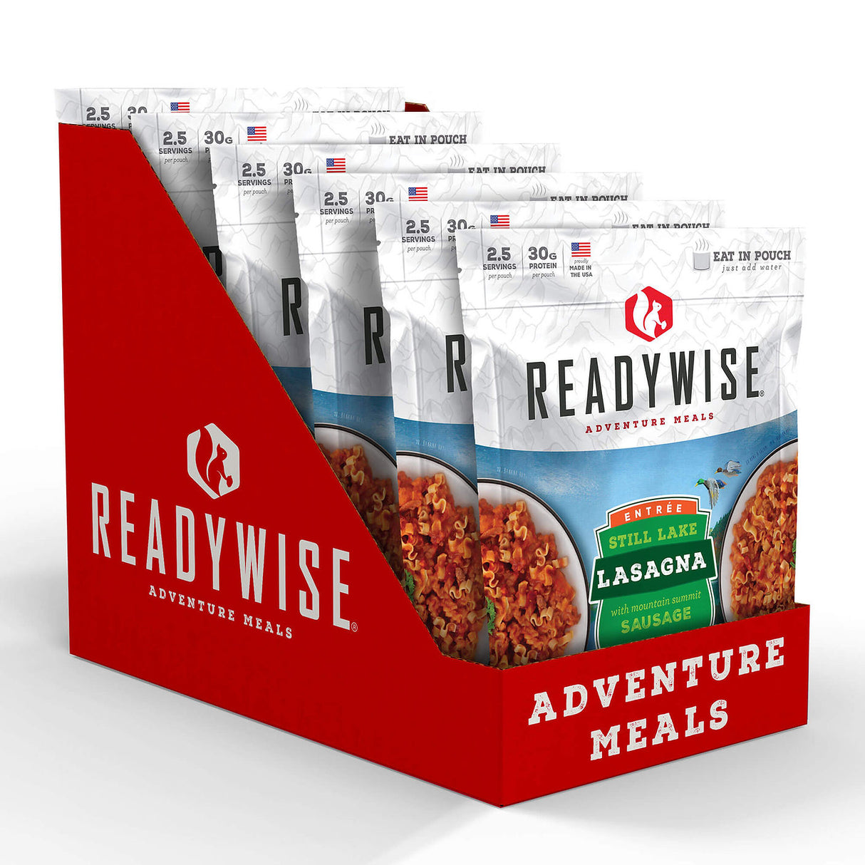 ReadyWise - 6 CT Case Still Lake Lasagna with Sausage