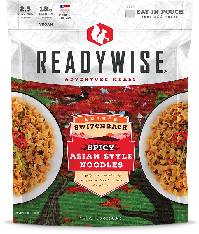 ReadyWise - 6 CT Case Switchback Spicy Asian Style Noodles