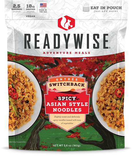 ReadyWise - 6 CT Case Switchback Spicy Asian Style Noodles