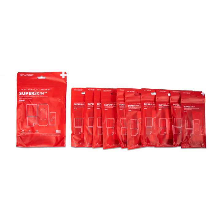 MY MEDIC - SuperSkin Large Bandage 10-Pack Med Pack