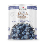 ReadyWise - Simple Kitchen Freeze-Dried Whole Blueberries - 28 Serving #10 Can