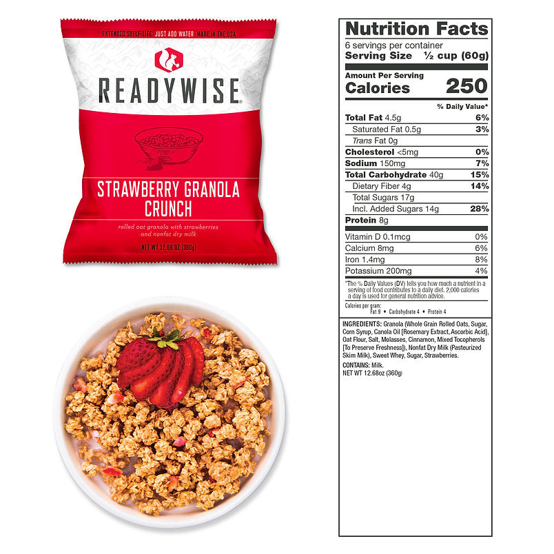 ReadyWise - 4320 Servings of Long Term Emergency Food Supply