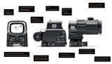 EOTech - HHS V EXPS3-4 WITH G45 MAGNIFIER BLACK