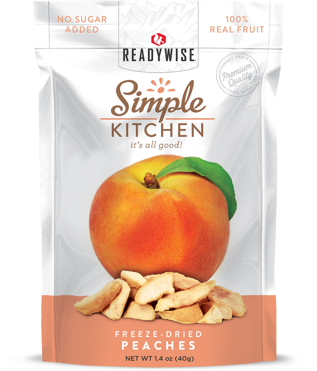 ReadyWise - 6 CT Case Simple Kitchen Peaches