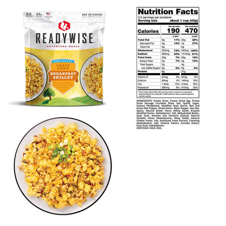 ReadyWise - 6 CT Case Early Dawn Egg Scramble
