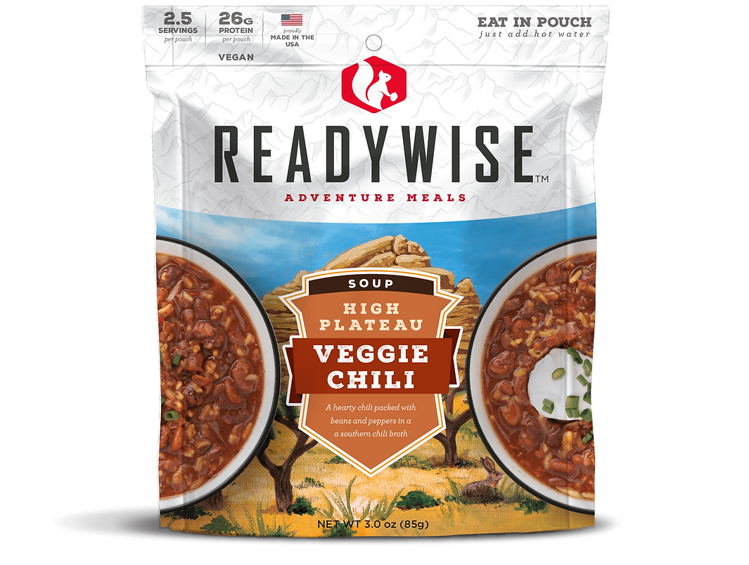 ReadyWise - 6 CT Case High Plateau Veggie Chili Soup