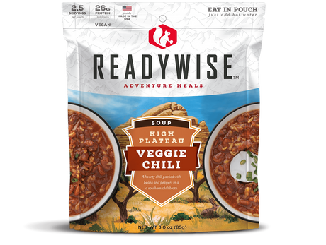 ReadyWise - 6 CT Case High Plateau Veggie Chili Soup