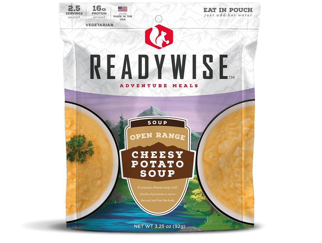 ReadyWise - 6 CT Case Open Range Cheesy Potato Soup