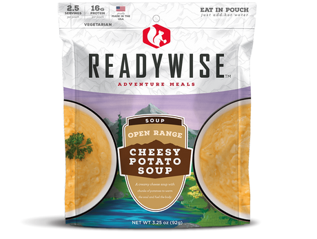 ReadyWise - 6 CT Case Open Range Cheesy Potato Soup