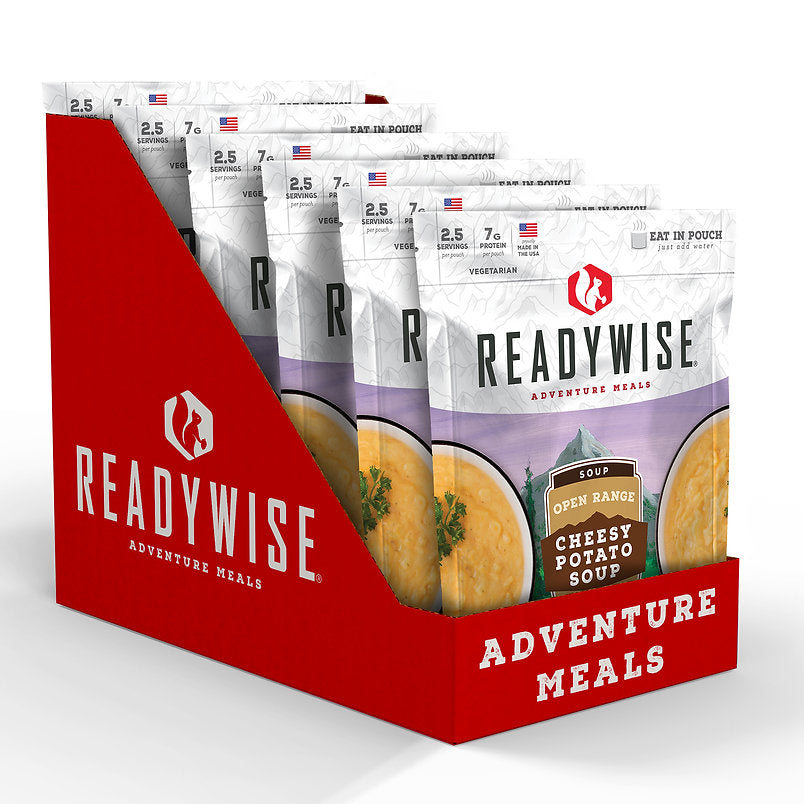 ReadyWise - 6 CT Case Open Range Cheesy Potato Soup