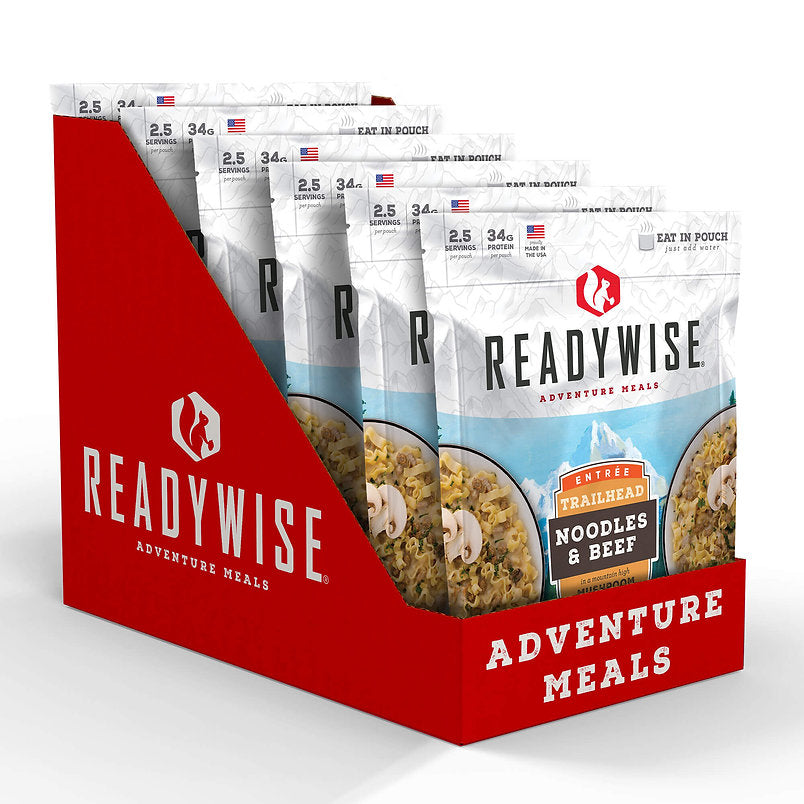 ReadyWise - 6 CT Case Trailhead Noodles & Beef