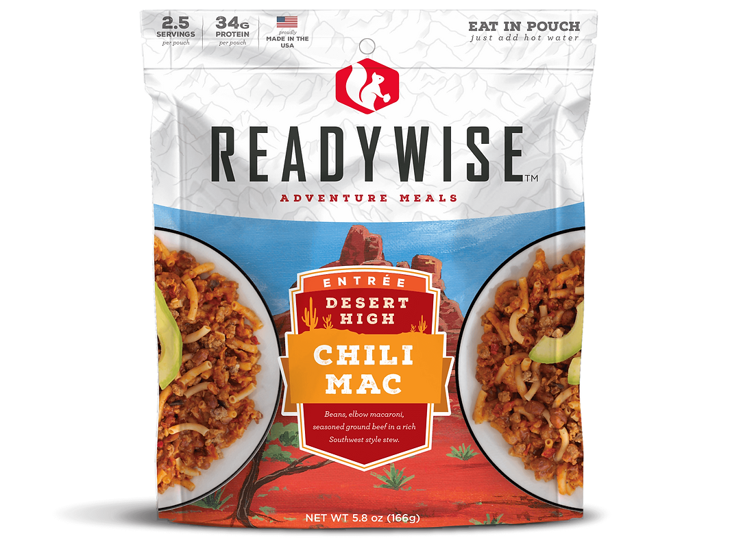 ReadyWise - 6 CT Case Desert High Chili Mac with Beef