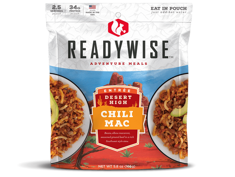 ReadyWise - 6 CT Case Desert High Chili Mac with Beef