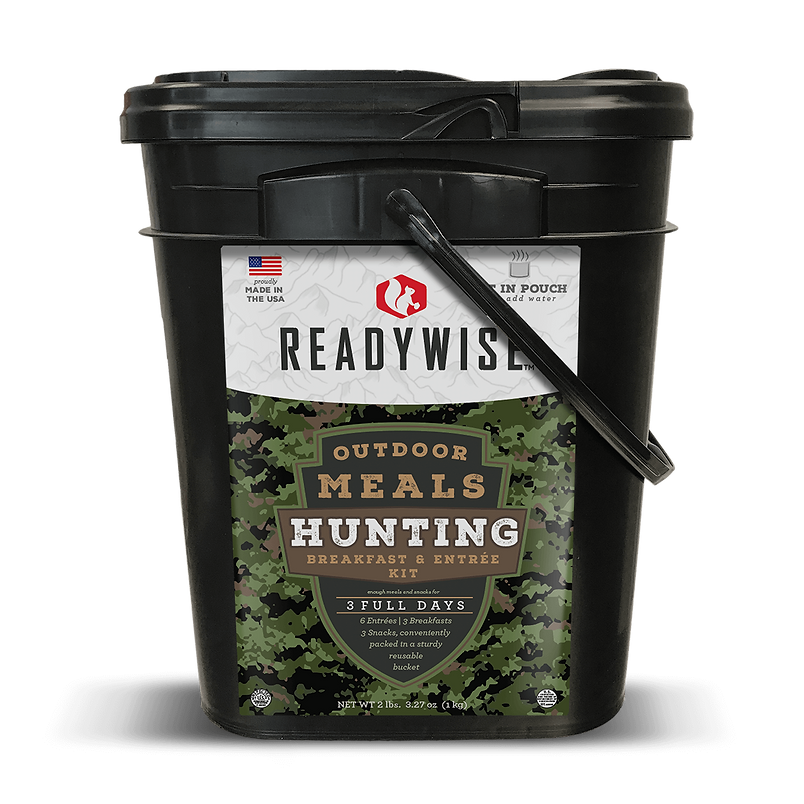 ReadyWise - Hunting Bucket Cook-in-Pouch Meals