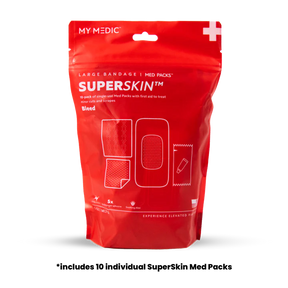 My Medic - SuperSkin Large Bandage 10-Pack Med Pack