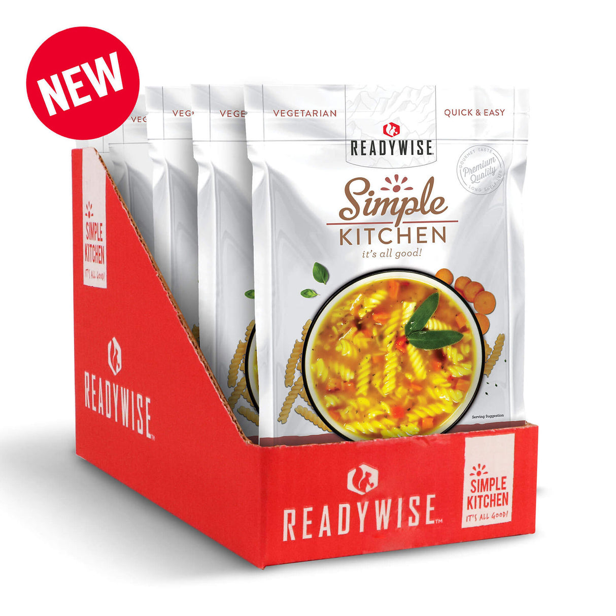 ReadyWise - 6 CT Case Simple Kitchen Classic Chicken Noodle Soup